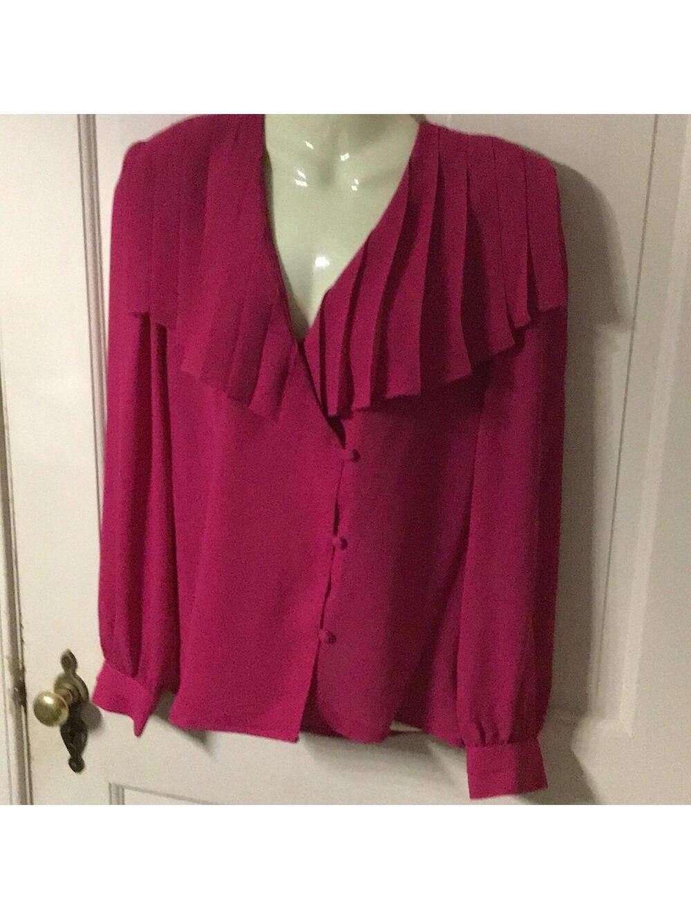 Josephine Raspberry Pink Blouse
